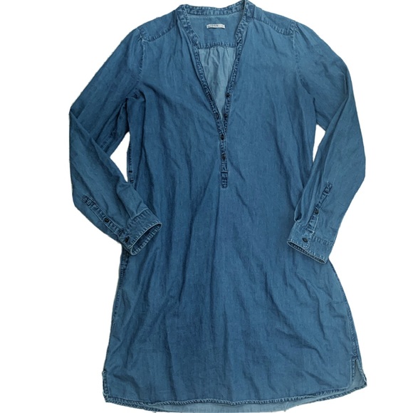 GAP Dresses & Skirts - 🛍 Gap Denim Chambray Tunic Shift Dress